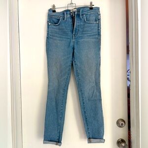Madewell 10” High Rise Skinny